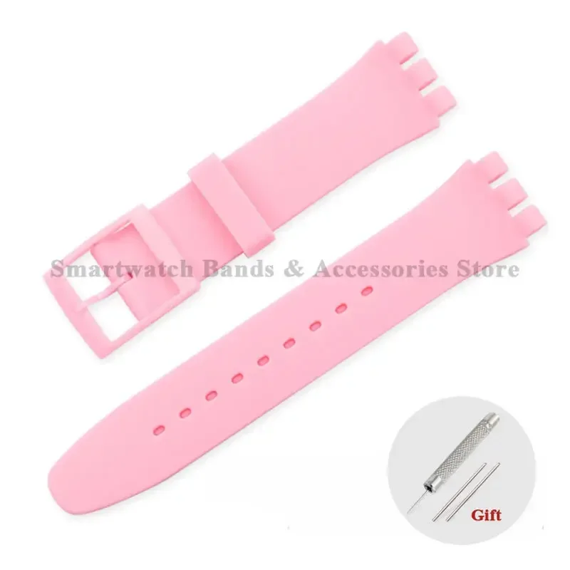 Colorful Silicone Sport Watch Strap - Rubber Replacement Wrist Band Accessories