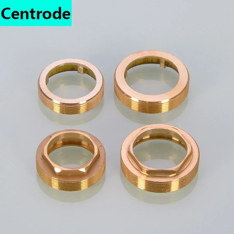 Kitchen Basin Faucet Fitting Shower Fixing Cap Copper Cover Bowl Installation and Maintenance 35/40 Spool Gland Gland