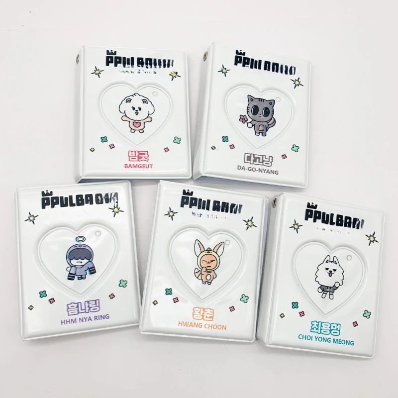 Kpop Korean Popular Idol Boy Group Storage Card Books YEONJUN BEOMGYU Creative Cartoon Album Peripheral Fan Collection Gifts