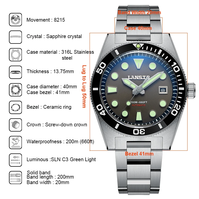 Рисунок 5 - LANSTB-спортивные часы для мужчин