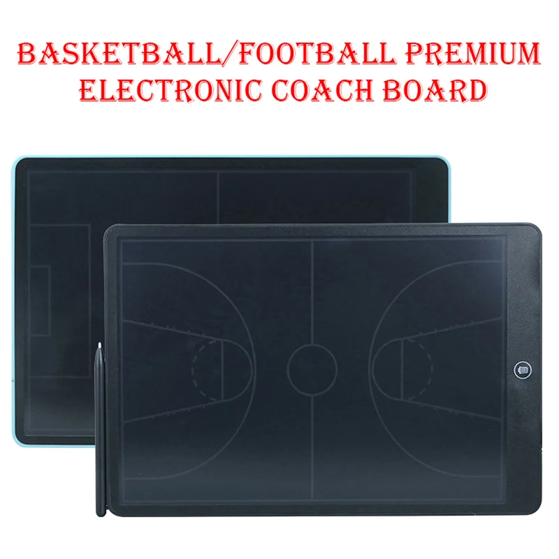 

Football Premium Electronic Coach Board with Stylus Pen 15-inch Lcd Large Screen Football Basketball Training Equipment