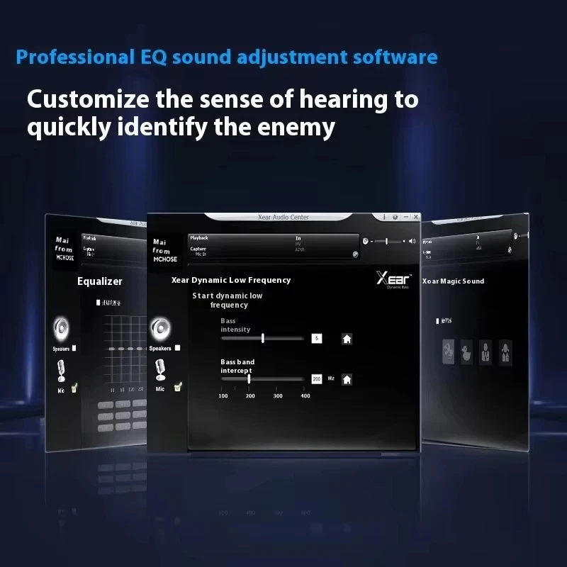 سماعات الألعاب الأصلية MCHOSE V9 PRO Music Esports...