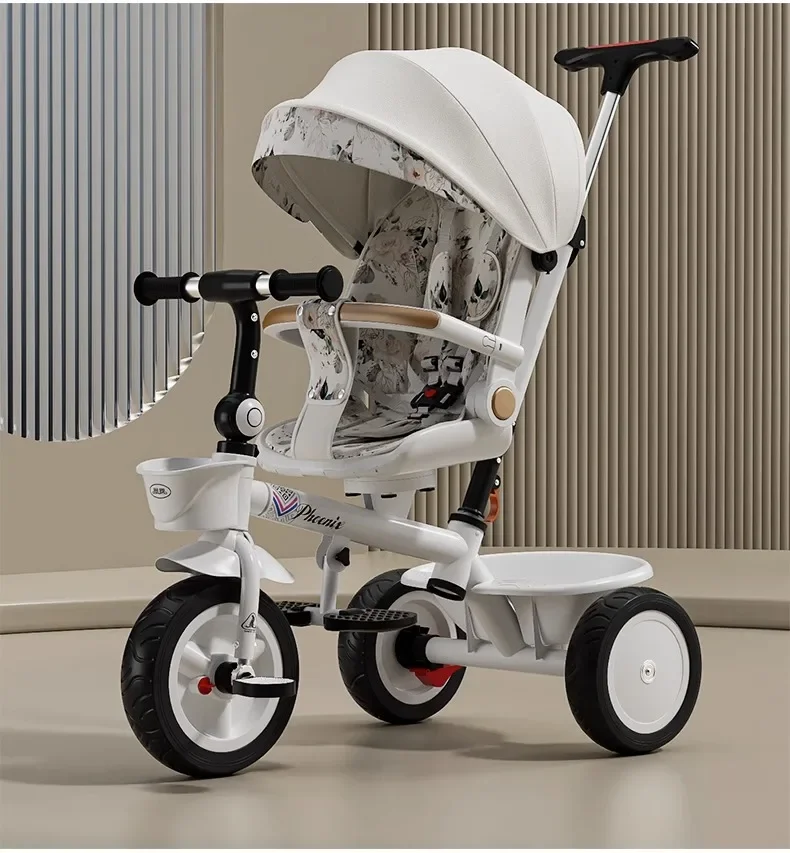 

Детский прогулочный артефакт, детский трехколесный велосипед, 1-3-6 лет, большая детская коляска, детский велосипед.