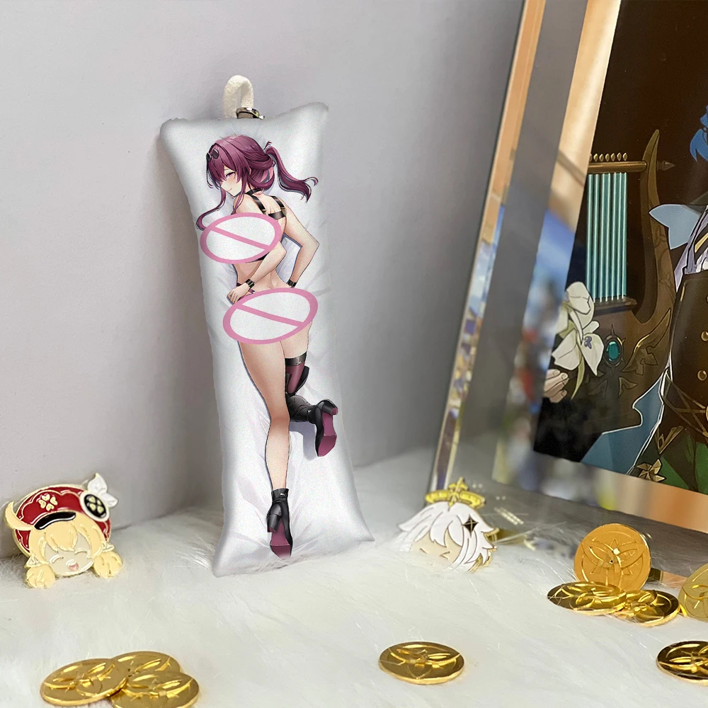 

Honkai Star Rail Kafka Key Ring Pendant Anime Accessories Body Pillow Mini Dakimakura Bag Phone Keyring Pendant Double Side