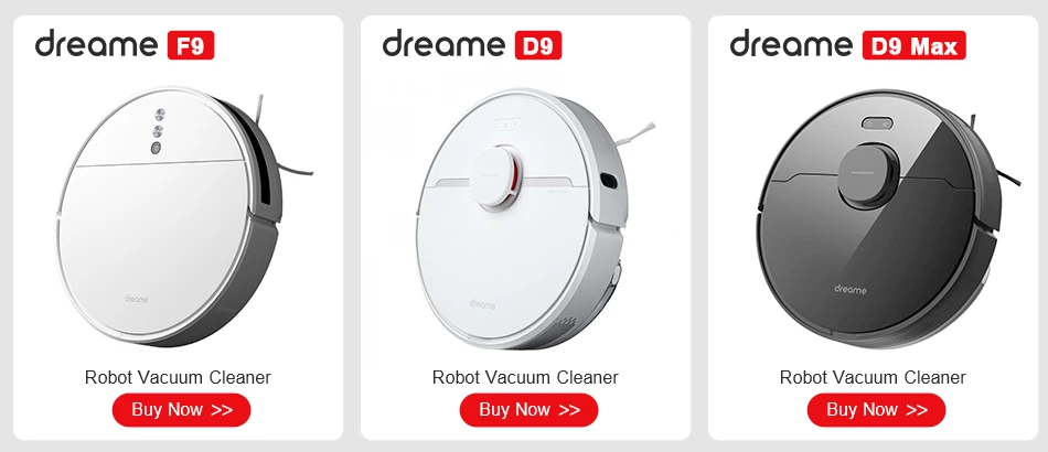 Dreame D9 Robot Vacuum Cleaner Global Version 3000pa Suction Sweeping  Washing Mopping Robot Aspirator Smart Home Mijia App Wifi - Vacuum Cleaners  - AliExpress