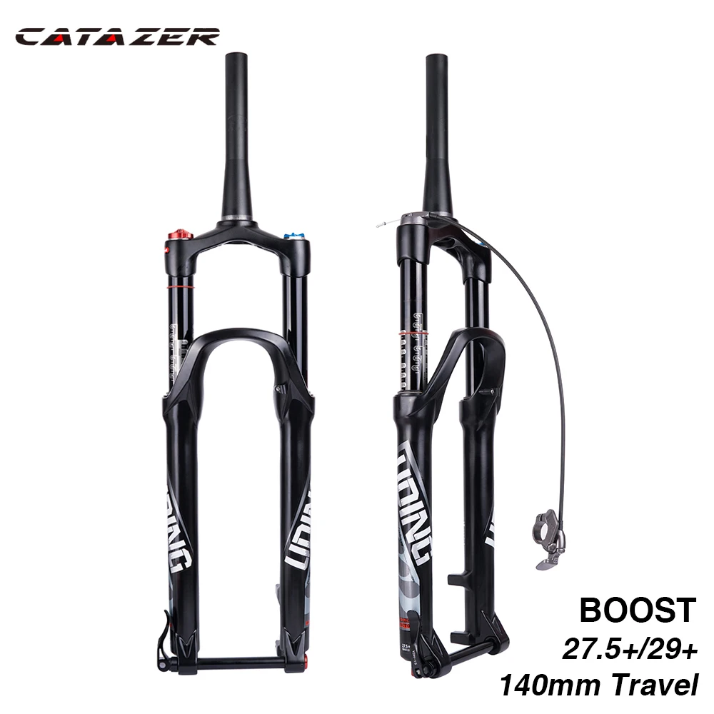 

Air Suspension Fork BOOST 15*110mm Travel 140mm Suspension Lock Adjustable for MTB Bicycle Mountain Bicycle Fork