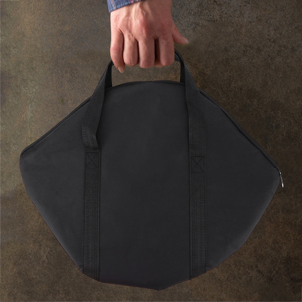 Backform-Aufbewahrungstasche mit Griff, 600D Oxford-Grillpfanne, verschleißfest, wasserdicht, 47 x 38 cm, Outdoor-Grillwerkzeug für die Küche – Detail 6