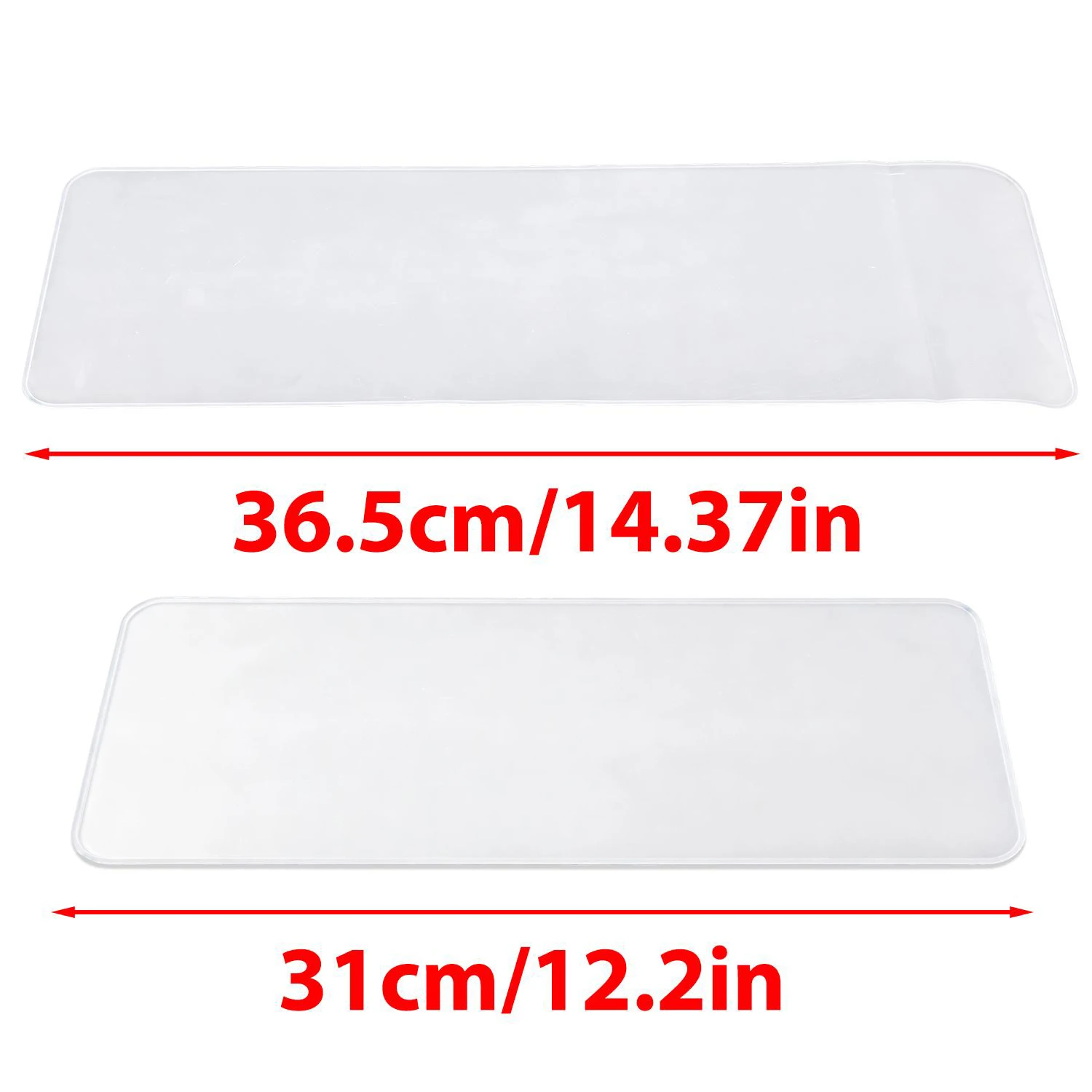 Premium Laptop Keyboard Protector - Clear, Soft, Waterproof, and Dustproof Cover for 15.6 to 17.3 Notebooks
