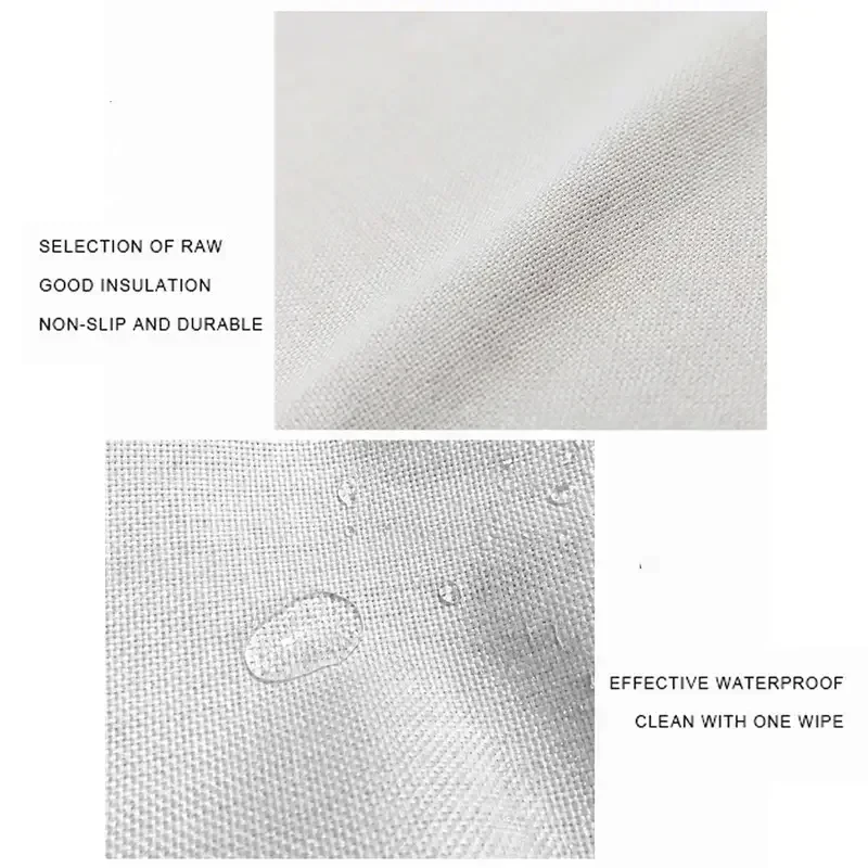 VIKAMA 4/6/8/10-delige kerst placemats Schotse tartan feesttafel decoratieve matten keuken onderzetters koffie onderzetters_voghion.com