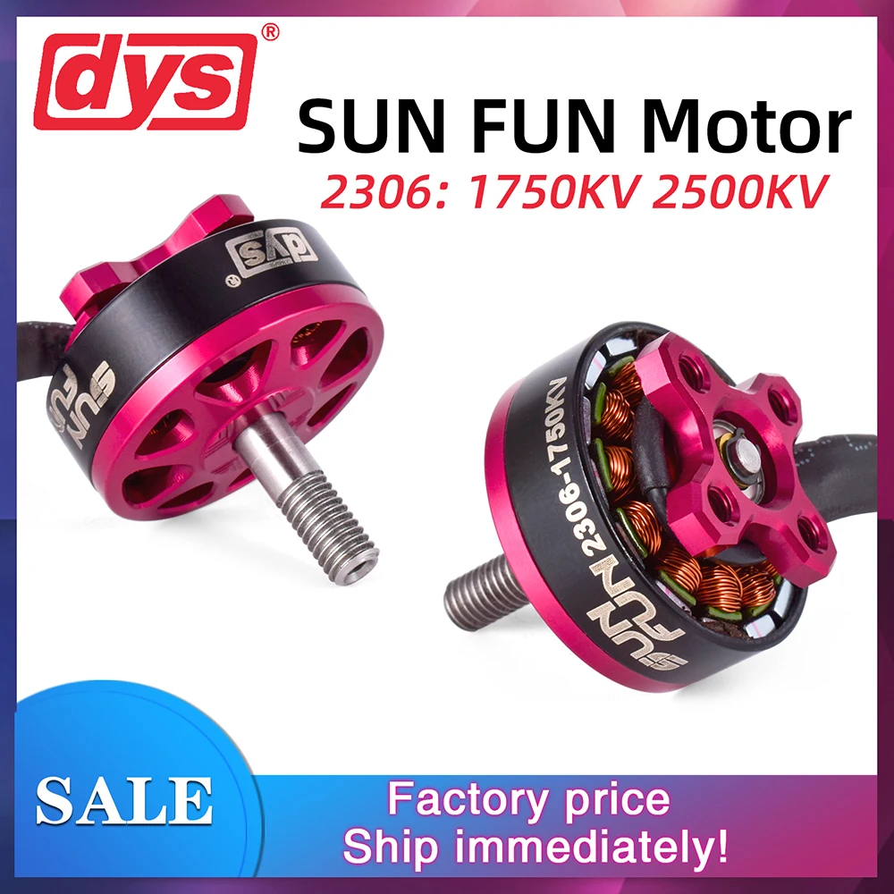 

DYS Motor RC Motors FPV Racing Drone Brushless Motor 2306 DIY 4-5S CW Thread For Multirotor Quadcopter Aircraft Spare Parts