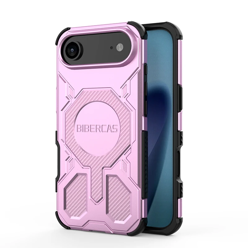 BIBERCAS حافظة هاتف مقاومة للصدمات لهاتف آيفون 17...