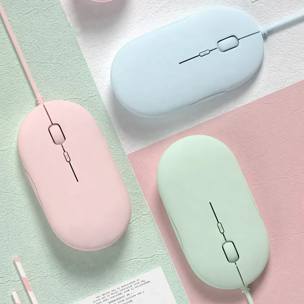 Mouse Cablato Usb Gamer Mini Mouse Colorati Mouse Da Gioco Silenzioso Per Laptop Pc Gamer Mouse Per Computer Magic Mause Mouse Ergonomico