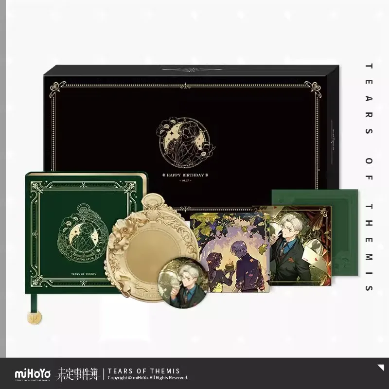 

ADJUDICATOR Birthday Gift Box [miHoYo/TEARS OF THEMIS] Game Official New Pre-sale Souvenir Animation Accessories Set