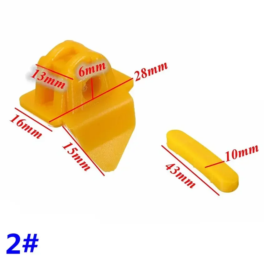 Tyre Changer Machine Nylon Mount Demount Head Insert Rim Protector Kit 20pcs Tire New