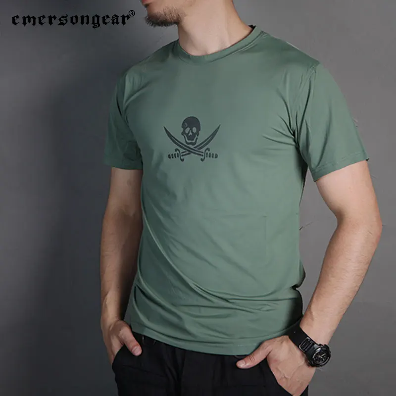 Emersongear Tactical Aborbent Sweat Perspiration Shirt F TYPE Wicking T-Shirt Shorts Sleeve Combat Sports Outdoor Hiking FG combat shirts