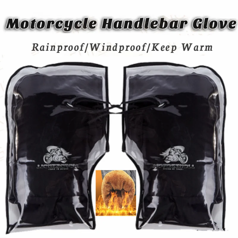Motorcycle Handlebar Muffs Gloves Motorcycle Handle Winter Muffs