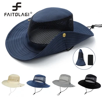Breathable Large Brim Outdoor Hats