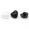 EQUBO 13/15/18/21/25mm White Black Heart Shape Plastic Pearl Buttons for Clothing Large Coat Knitwear Shirt Blouse Handmade Deco 1