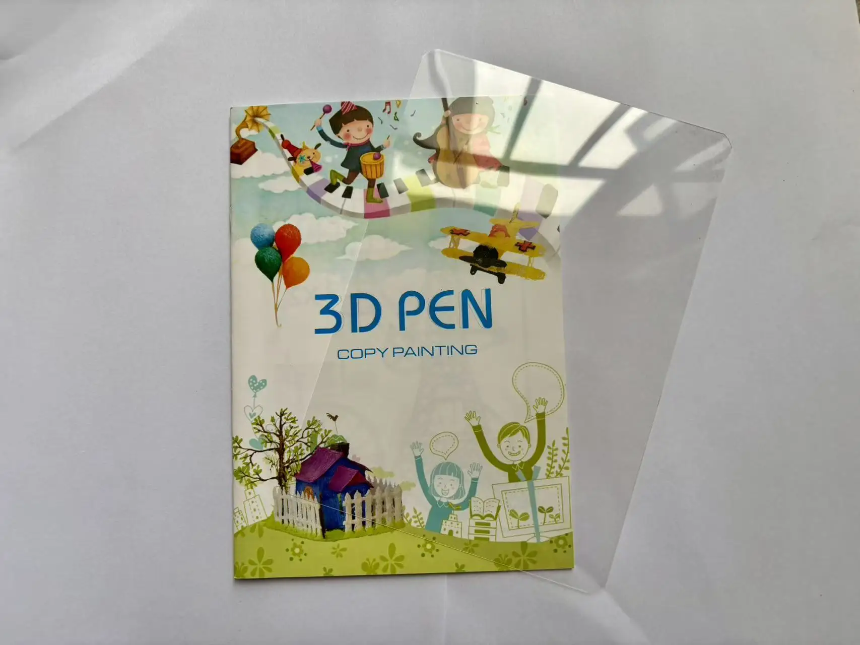 3D Printing Pen PCL Filament 1.75mm Multicolor Set with Creative Drawing Album 60-100℃ For 3D Pen Brush Line Material