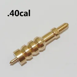 Green World Solid Brass Cleaning Brush with Pointed Tip (.40cal)