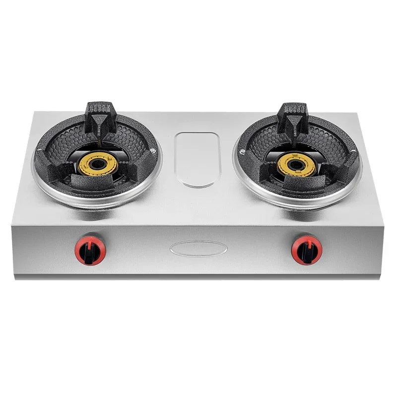 Natural gas kitchen hearth type double single stove oven high flame, high pressure in the furnace gas stove for kitchen