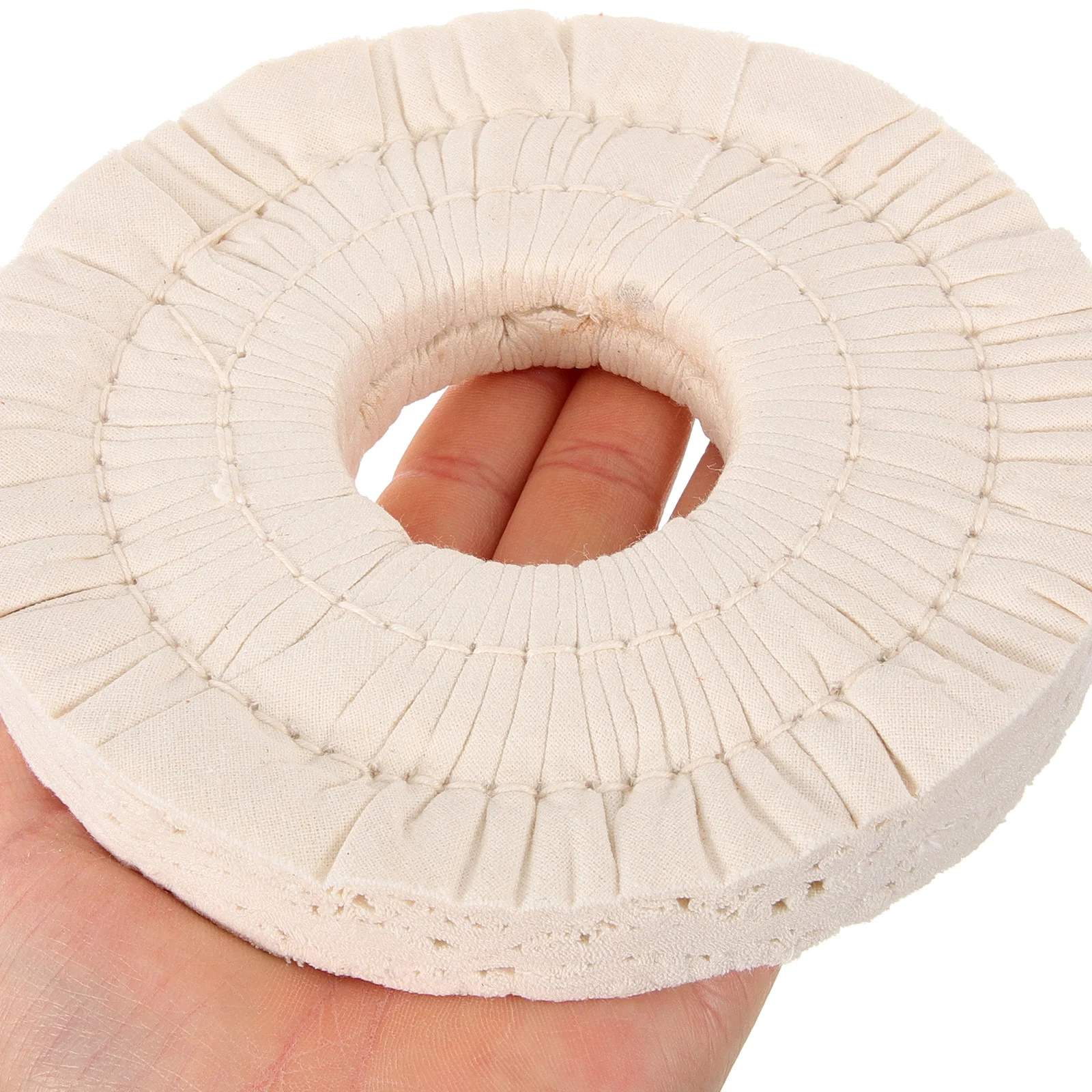 Sanding Discs 150X50X25Mm Non Woven Fabric Polishing Wheel Cloth Edge Banding Machine Accessories ing Wheel Replacement Sanding Disc