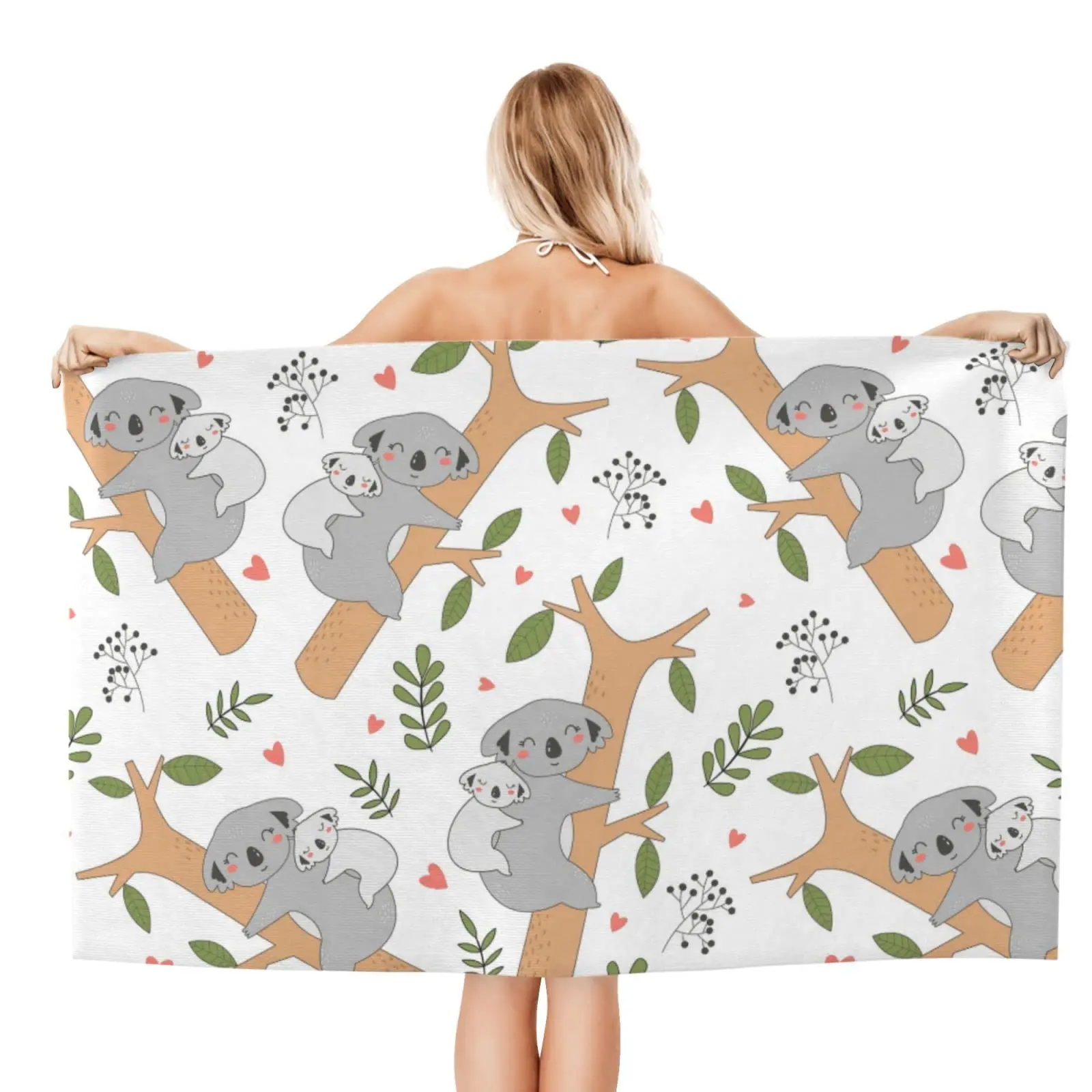 

Microfiber Beach Towels for Adults Sand Free Travel Towel Large Fast Drying Lightweight Oversized Bath Towels