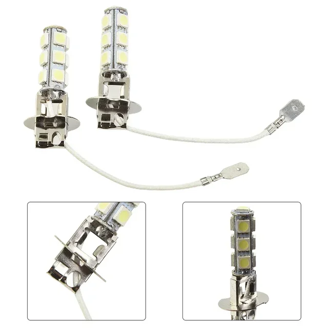 Led Bulbs Car Fog Lights Car Light 13-5050 LED 2X H3 LED 6V Car Light Flashlight Torches Bulbs High Quality 6