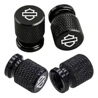 4PCS Motorcycle Wheel Tire Valve Caps Tyre Stem Covers Airdust Waterproof For For Harley Davidson Electra Glide Ultra Classic 1