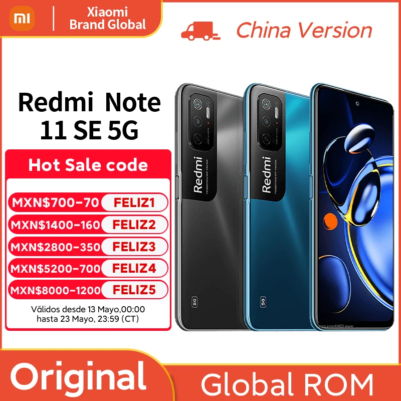 

Redmi Note 11 SE смартфон с 5,99-дюймовым дисплеем, восьмиядерным процессором, 6,5 мАч, 48 МП