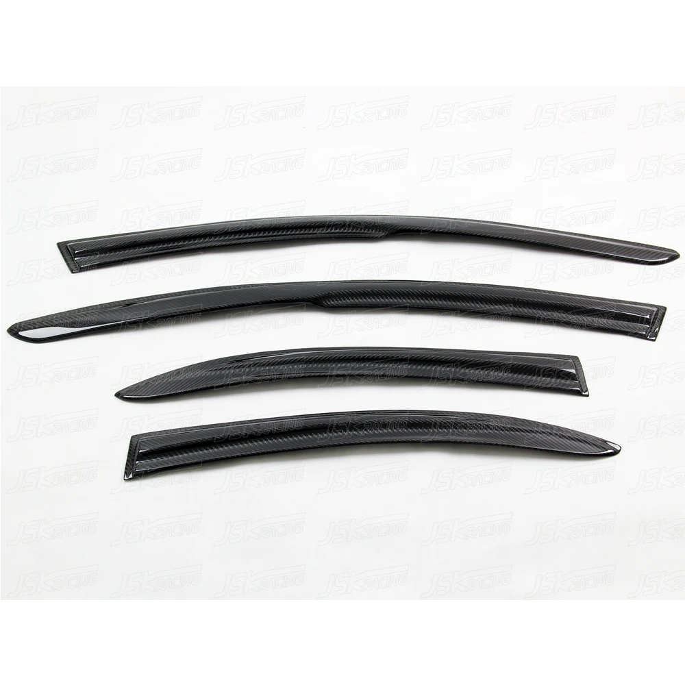 20082015 Carbon Fiber Window Visor Sun For Mitsubishi Lancer Evolution