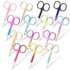 6/3/1pcs Eyebrow Scissors Stainless Steel Eyelash Trimmer Facial Nose Hair Remover Nail Cuticle Beauty Scissor Makeup Tools 6