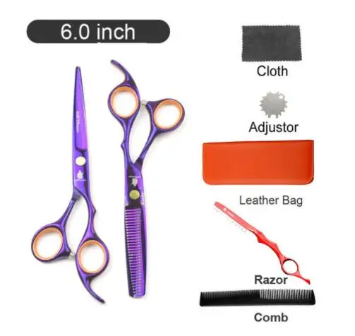 scissor set with bag