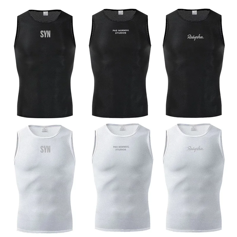 

SYN Cycling Base Layer Summer Jersey Cycling Vest Reflective MTB Road Bike Bicycle Vest Mesh Underwear Cycling Clothing