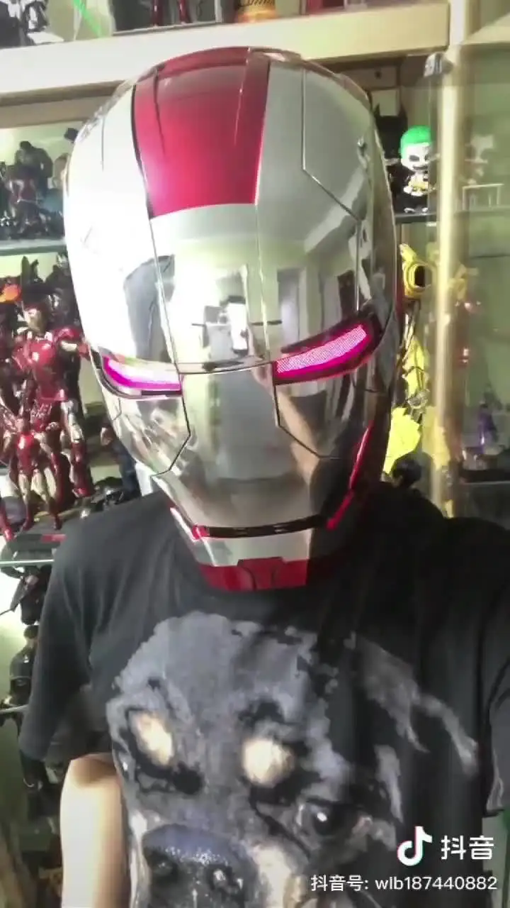 Iron Man Mk5 Mk17 Helmet Electric Mk50 Cosplay Multi-Piece Opening