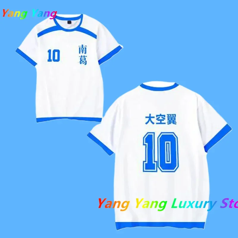3D Print TShirts Anime Captain Tsubasa Ozora Tsubasa Boy Girl Casual Oversized O-Neck TShirt Men T-shirts Top Women T-shirts 4