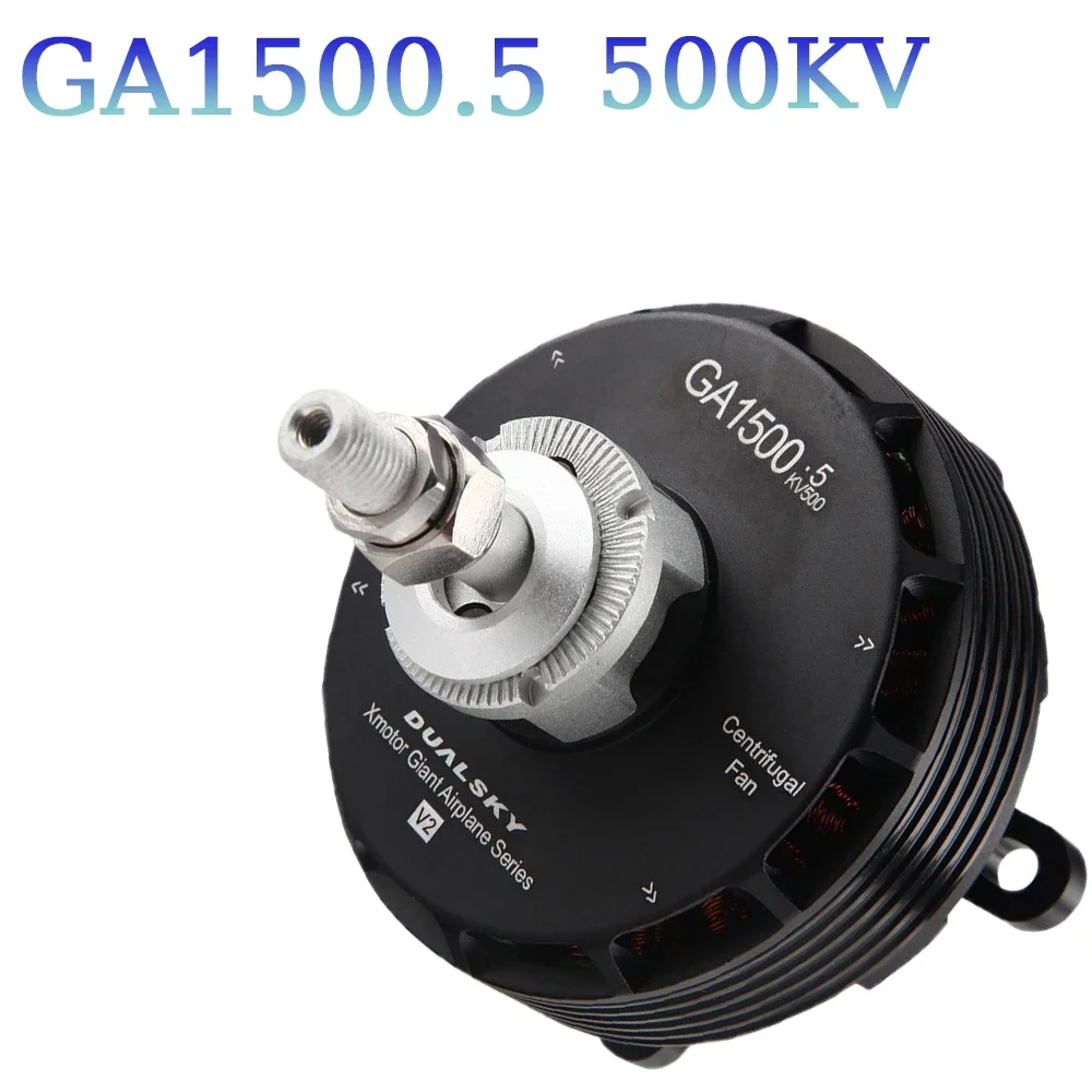 

Dualsky GA1500.5 500KV Brushless Motor For 70E Class RC Fix Wing Airplane Motors