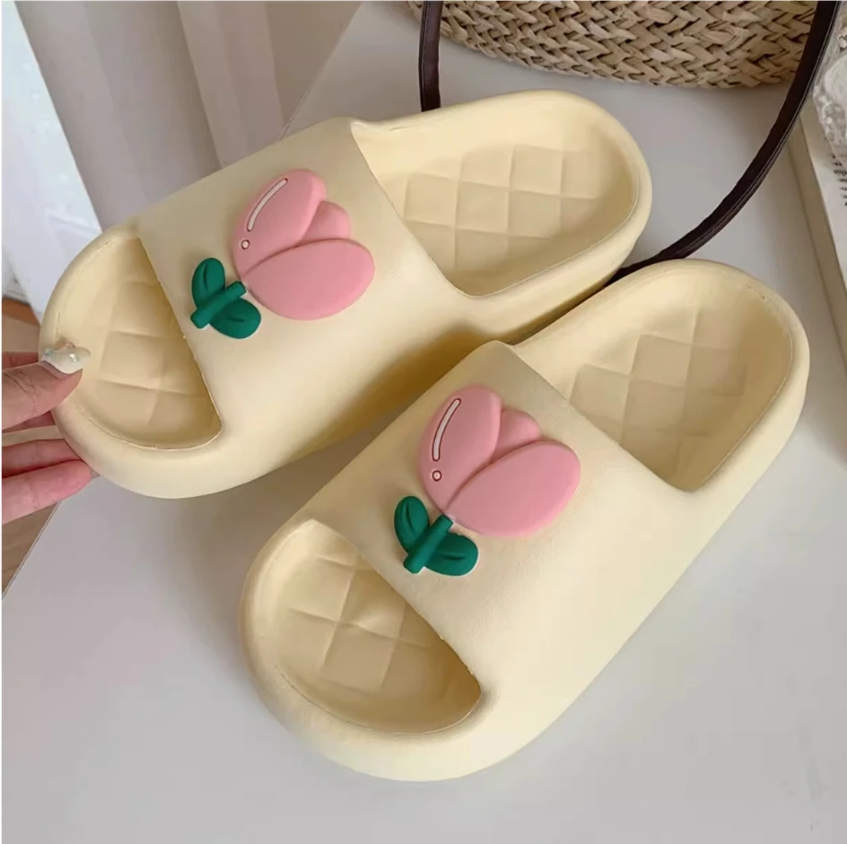 

F031204 Casual Flat Shoes Slippers Indoor House Shoes for girls Slipper