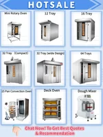 High Quality Electric Rotary Rotary Bakery Industrial Oven For Baking Cupcakes Cheese Cup Cake Sausages Restaurant 2