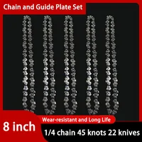 8-Inch Chain Saw Blade Mini Portable Electric Saw Wireless 45 knots 22 knives Chainsaws Mini Battery Saw For Wood Garden Tools 1