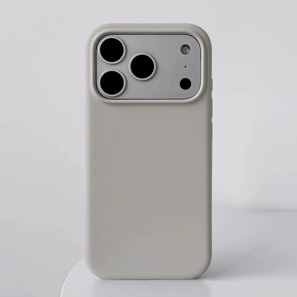 Elegant Matte Silicone Slim Case - Pure Color Ultra Thin Soft Shockproof Cover