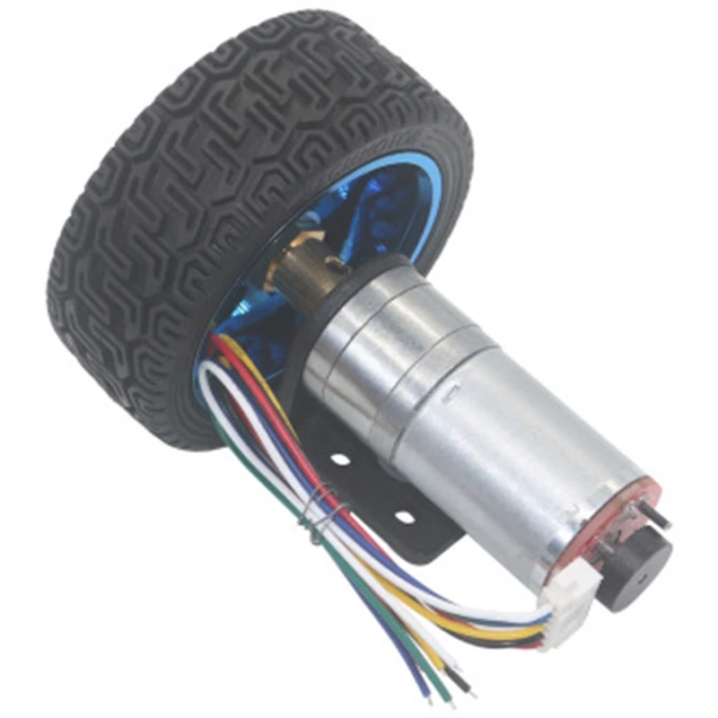 

Комплект для смарт-автомобиля, редукторный двигатель 25 мм, кодировщик, моторное колесо, муфта, об/мин для мотора автомобиля