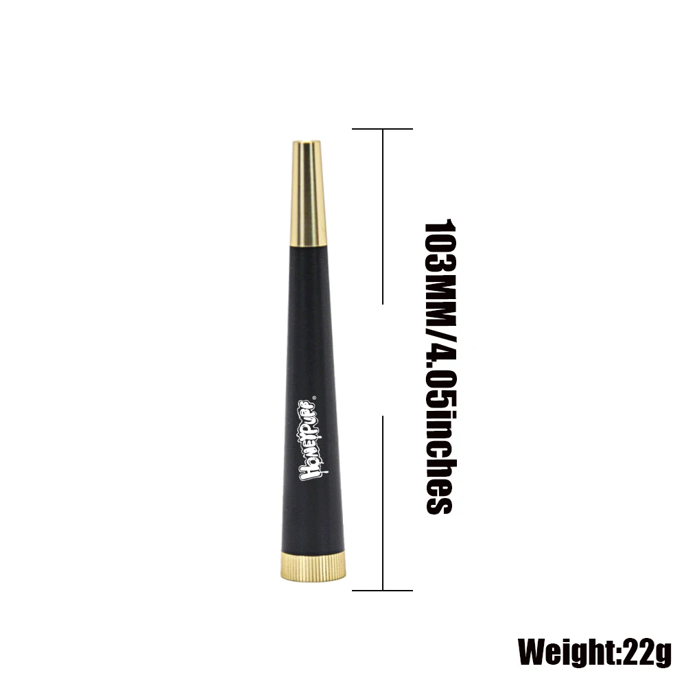 Removable Metal With Filter Mouth Tips Fashion Cool Cone Shape Tobacco Herb Simple трубка Customised logos available HONEYPUFF herb smoking pipe tobacco pipe tobacco smoking accessories smoking accessories smoking pipe