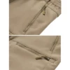 MAGCOMSEN Winter Fleece Men's Pants Warm Casual Straight Trousers 9 Pockets Waterproof Snow Hiking Pants 5