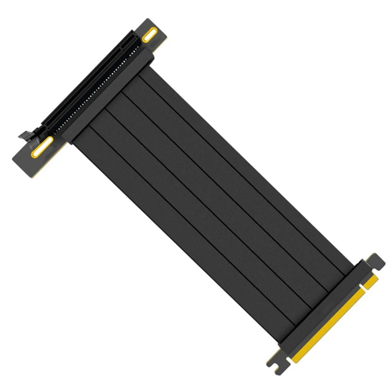 Pcie 4.0 16x Riser Cabo de Extensão da Placa Gráfica Pci Express Gpu Placa de Expansão Riser Extensor Protegido 1040cm - Imagem 2