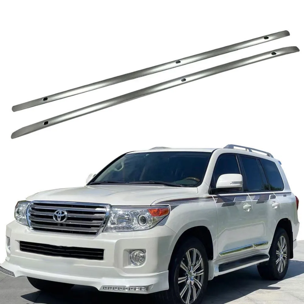 2PCS Roof Rack Rails Fits For Toyota Land Cruiser J200 LC200 2008-20 ...