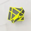 Ghost Irregular Magic Cube Skewed Twist Puzzle Intelligence Toys Black Yellow Puzzle Cube Adult Kids Educational Toy Birthday 3