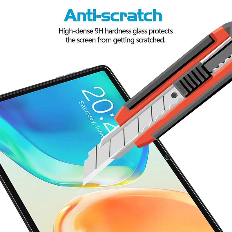 para Teclast M40 Plus 10.1 Polegada Protetor de Tela de Vidro Temperado 2023 Tablet Sceatch Proof hd Clear Bubble Protective Film - Imagem 2