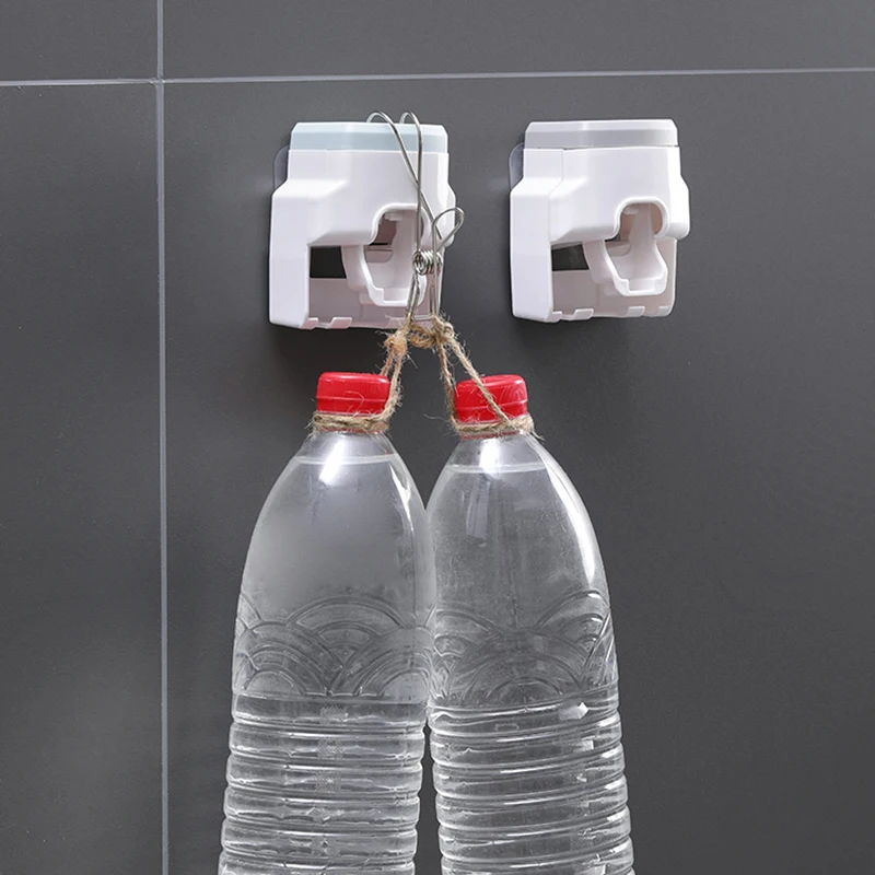 Toothpaste Squeezer Toothpaste Dispenser Bathroom Accessories Set 1Pc Toothbrush Holder Set Toothpaste Dispenser Wall Mount Stand Bathroom Accessories Set Rolling Automatic Squeezer