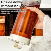 Odor-free Brew Maker Capacity Brew Jug Brew Coffee Maker Pitcher with Removable Filter Tea Infuser for Restaurant for Airtight 5
